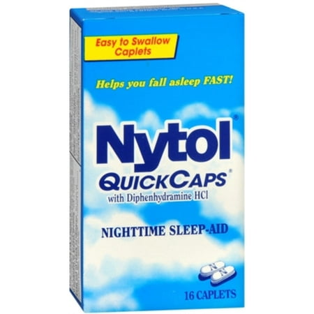 Nytol QuickCaps 16 Caps (Pack of 4)