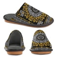 thumbnail image 4 of IAUYY Memory Foam House Slippers Suitable for Both Men and Women. Comfortable, Anti-Slip Plush Flat-Bottomed Slippers The Best Holiday Gift Featuring Symmetrical Geometric Patterns, 4 of 9