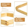 thumbnail image 3 of Billiard Rack Retro Style Billiard Rack Table Pool Balls Rack Billiard Wood Frame, 3 of 7