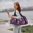 thumbnail image 6 of Kdxio Snake And Flower Travel Duffel Bag Gym Bag Weekender Travel Bag Gym Bag for Women &Men Airplane Travel Essentials for Flying, 6 of 7