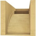 thumbnail image 4 of 7"W x 14"D x 7"H Wide Viola Rough Cedar Woodgrain TimberThane Corbel, Primed Tan, 4 of 6