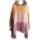 thumbnail image 5 of Capa con capucha a cuadros para mujer, poncho, capa con capucha, chal con borlas, 5 of 5
