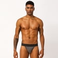 thumbnail image 2 of Ropa interior para hombre y estilo cintura baja color sólido algodón sexy tanga sexy para hombre, 2 of 4