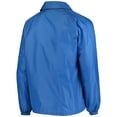 thumbnail image 3 of Men's Powder Blue Los Angeles Chargers Coaches Classic Raglan Full-Snap Windbreaker Jacket, 3 of 4