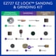 thumbnail image 3 of Kit de accesorios para herramientas rotativas Dremel EZ727-01 EZ Lock, 18 piezas, 3 of 8