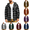 A Gray, variant on Plaid Shirt for Men Lightweight Button Down Hoodie Shirt Jackets Casual Long Sleeve Drawstring Hooded Shackets with Pocket Sizes,S-3XL