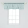 thumbnail image 2 of Ambesonne Fish Scale Window Valance, Doodle Waving Lines, 54" X 18", Pale Blue Grey White, 2 of 3