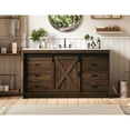 thumbnail image 2 of Elegant Kitchen and Bath Austin 60 inch Single Bathroom Vanity in Expresso, 2 of 10