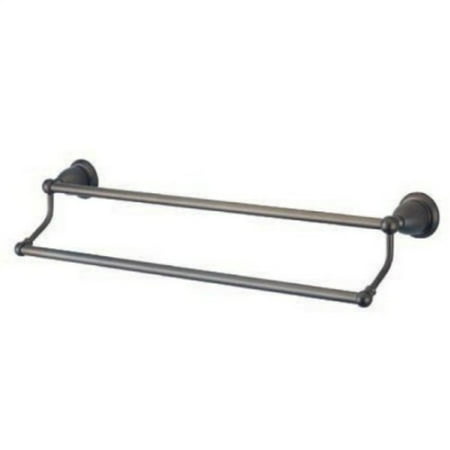 UPC 705020001487 product image for Kingston Brass BA1753ORB Heritage 24-Inch Double Towel Bar, Oil Rubbed Bronze | upcitemdb.com