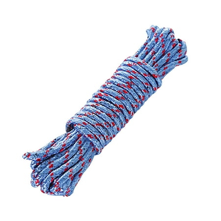 Etuzhy Lanyard Soft Windproof Nylon Rope Clothe Laundry Clothesline Nylon String For Outdoor 10M Lanyard