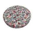 thumbnail image 2 of Lsque Daisies Flowers Round Bar chair cushion covers Velvet Fabric Premium Comfort Protects from Scratches and Stains for 14-17 Inch Chair- 13 inch, 2 of 7