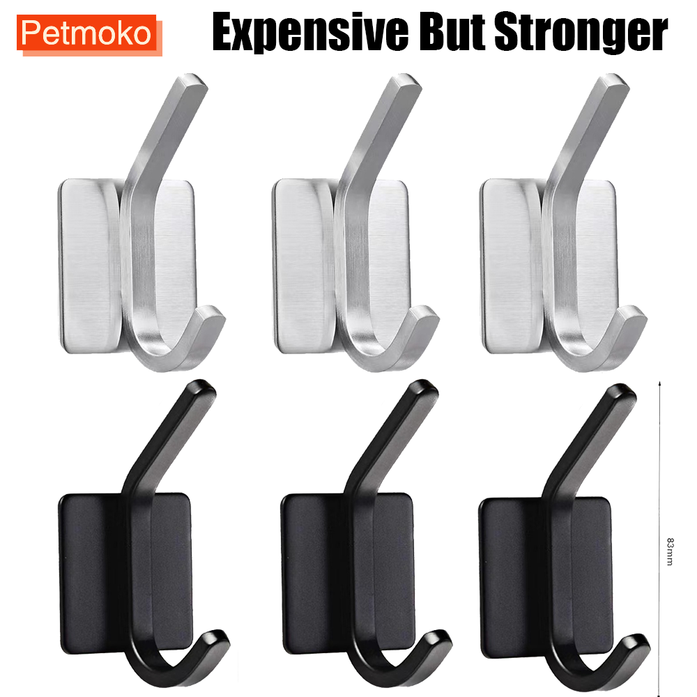 Towel Hook/Adhesive Hooks Wall Hooks for Coat/Robe/Towels Stick on