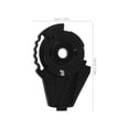 thumbnail image 2 of FELTECHELECTR 1Jgo Conjunto Y Mecanismo Para Visor De Casco Con Material Resistente Color Negro, 2 of 8
