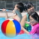 thumbnail image 2 of Pelotas de playa inflables, color arcoíris, favores de fiesta de verano, diámetro de 22cm como regalo JShteea El nuevo, 2 of 6
