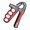 Red, variant on 5-100Kg Hand Grippers Gym Wrist Expander Adjustable Dynamometer Finger Forearm Trainer Muscle Recover Hand Strengthener