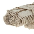 thumbnail image 2 of Parkland Collection Anika Eclectic Beige 52" x 67" WOVEN HANDLOOM Throw, 2 of 4