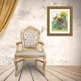 thumbnail image 3 of Fab Funky 15x18 Gold Ornate Wood Framed with Double Matting Museum Art Print Titled - Bebe-Lollipop Hills, 3 of 4