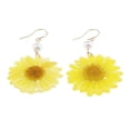 thumbnail image 3 of Pendientes de gancho de oro Fernando Pendientes Flores Margarita, 3 of 8