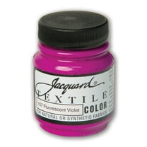 Jacquard Textile Color - Fabric Paint - (2.25 oz) - Fluorescent Violet