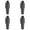 B/Grey*4, variant on 4 PCS Wine Stoppers For Wine Bottles Silicone Wine Bottle Stopper Soft Wine Corks Reusable Champagne Stoppers Beverage Saver Rubber Bottle Capper Fresh Seal Set