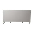 thumbnail image 4 of 72 inch mirrored credenza in silver, 4 of 12