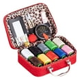 thumbnail image 3 of Cozival Portable Sewing Kit, Portable Sewing Kit with Large & Thin Needles, Handmade Quilting and Diy Craft Working Case, Quilting Tool Case, A, 3 of 9