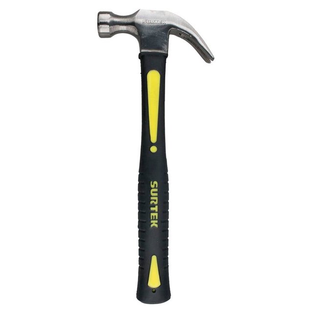 Martillo de Uña Curva Surtek Fibra Vidrio 16 oz