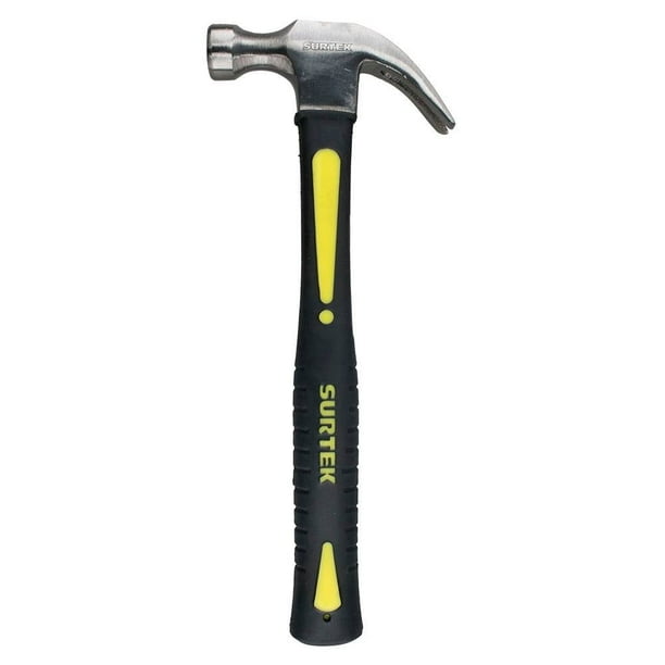 Martillo de Uña Curva Surtek Fibra Vidrio 16 oz