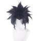 thumbnail image 1 of Peluca corta para cosplay, azul oscuro, 35 cm, alta temperatura, 1 of 3