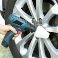 thumbnail image 2 of OUSITAID Roue de Polissage pour Perceuse Polissage Kit de Roue Arbres Hexagonaux Collecteur en Aluminium Acier Inoxydable Chrome, 2 of 10