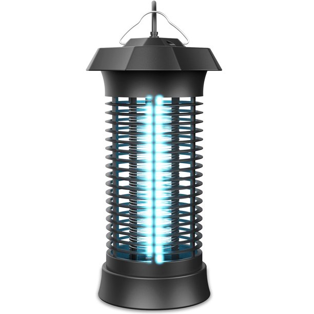 Muyoka Zapper el茅ctrico para matar mosquitos con onda de 365 nm L谩mpara LED repelente de mosquitos alimentada por USB Asesino de insectos de bajo ruido Luz para matar plagas de moscas que cuida los o