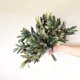 thumbnail image 5 of Paquete de 5 ramas de olivo, plantas artificiales, tallos verdes, hojas de olivo, frutas falsas, plantas de seda-niubi kaili Sencillez, 5 of 5