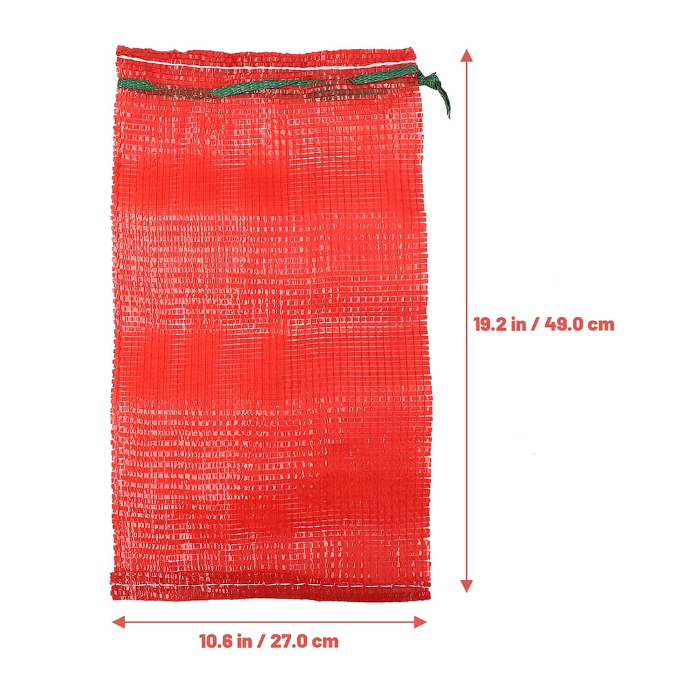 50pcs Agricultural Vegetable Bags Mesh Onion Packing  Bags Potato Mesh Bags