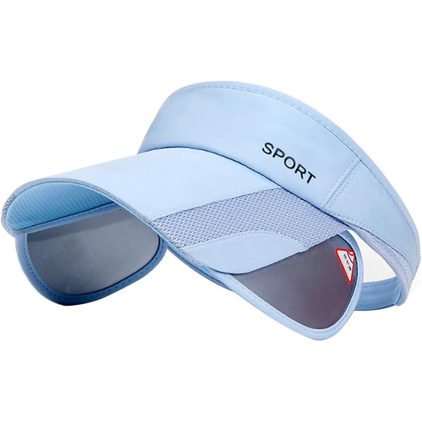 Gorra de visera solar de verano para mujer, gorra de golf ajustable con visera retráctil, protección UV, gorra deportiva para playa o tenis