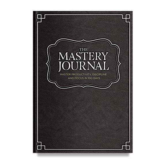 Pre-Owned The Mastery Journal, Deluxe Black Hardcover Organizer and Non-Dated Notebook, Daily Planner to Master Productivity, Discipline, and Focus in 10... (Unknown Binding) 0996234012 9780996234016