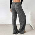 thumbnail image 3 of WILLBEST Pantalones Casuales de Lino Ajustados para Mujer, con Cintura Elástica y Cordón Ajustable para Mayor Comodidad y Estilo. Grande, 3 of 8