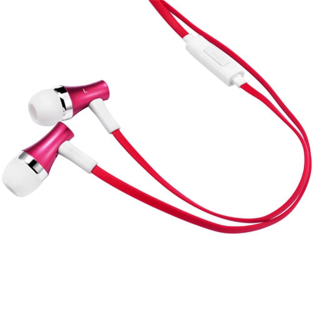 Hi-Fi Sound Wired Earphones for Motorola Moto G Stylus 5G (2024) - Headphones Handsfree Mic Headset Metal Earbuds In-ear Earpieces for Motorola Moto G Stylus 5G (2024)