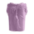 thumbnail image 4 of Women's Solid Color Lace Patchwork Camisole - Slim Fit Sweet Vest Top, 4 of 4