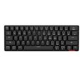 thumbnail image 1 of 61-Key Compact Mechanical Keyboard with Blue Switch, RGB Backlight (12 Effects), BT 5.0/Wired Dual Mode, 3 Device Multi-Pairing, N-Key/6-Key Rollover, Hot-Swappable Design, 1000mAh Battery, Black -, 1 of 6