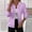 Purple, variant on Women's Zip Up Cable Knit Sweater Hood Long Sleeve Open Front Cardigan Warm Cardigan with Pockets Outwear Coats