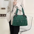 thumbnail image 3 of Bolsos De Nylon Para Mujer, Bolsa De Viaje De Nylon Impermeable, Bolsos Ligeros, Bolsa De Transporte Para Hombres Y Mujeres, Bolso De Hombro De Nylon Con Múltiples Bolsillos., 3 of 6