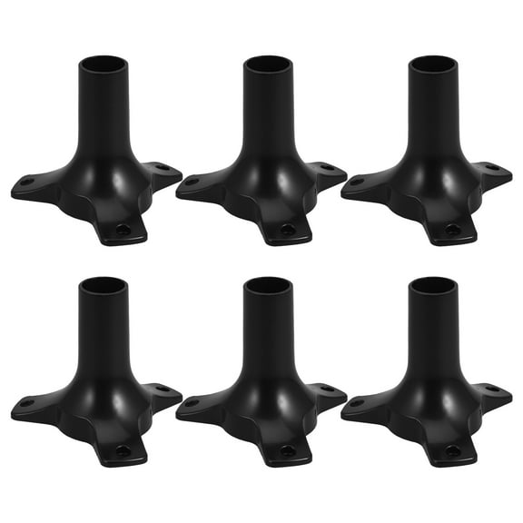 6pcs Garden Lamp Base Outdoor Lamp Post Base Lawn Light Base Plastic Base for Garden Lawn Lamp Garden Solar Light Floor Base Accessory