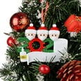Black and Friday Deal 2024!Personalized Survived Family Of Ornament
