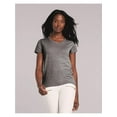 thumbnail image 4 of Gildan Heavy Cotton V-Neck T-Shirt for Women Semi-Fitted, 4 of 4