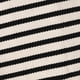 thumbnail image 5 of Alfombra de exterior LEEVAN a rayas blancas y negras, 60 x 130 cm, 5 of 8