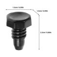 thumbnail image 2 of 6pcs Billiard Cue Dustproof Plug Billiard Cue Bottom Protection Hat Billiard Cue Accessories, 2 of 3