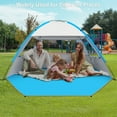 thumbnail image 6 of Gorich Beach Tent for 3/4/6/8 Person, UPF 50+ UV Protection, Portable Sun Shelter, Easy Setup Sun Shade Beach Canopy with Carry Bag, 6 of 8
