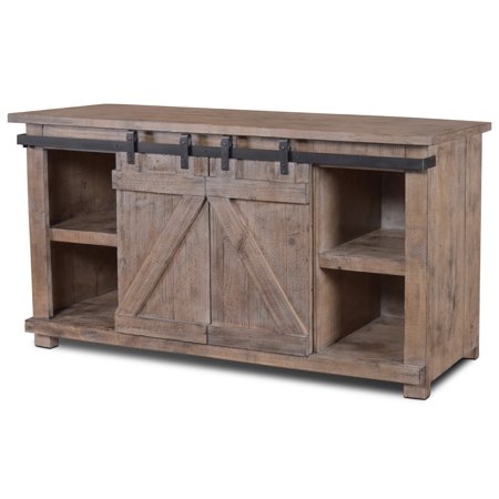 UPC: 0196648021795 | Stowe 60 in. Rustic Gray TV Stand Fits TV s up to 70 in. with Cable Management
