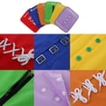 thumbnail image 2 of Juguete educativo para niños Baoblaze Tablero de entrenamiento Aprenden a vestirse, 2 of 8
