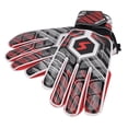 thumbnail image 1 of Goalkeeper Gloves, Football Goal Keeper Gloves Long Hook And Loop Adjustable Breathable  For Children Red 8#, 1 of 8